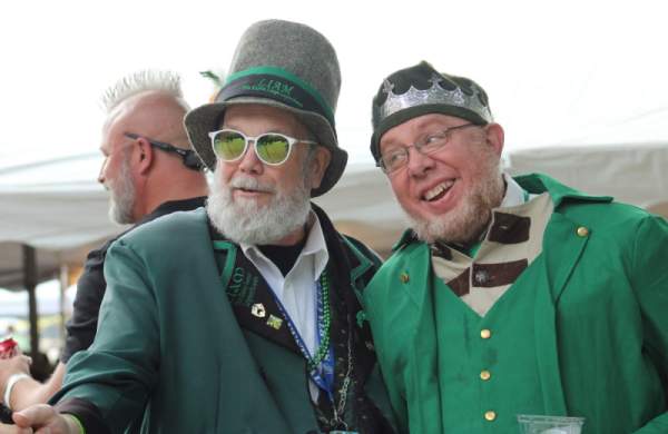 Celtic Festival men in costume