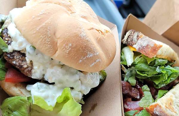 Burger and BLT