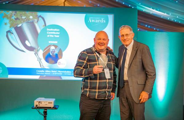 Destination Contributor of the Year Winner: Jon Chamberlain, Visit West