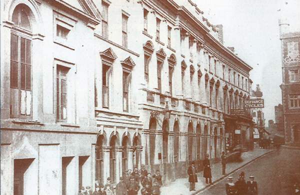 A historic photo of castle theatre