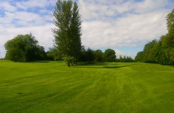 a golfing green