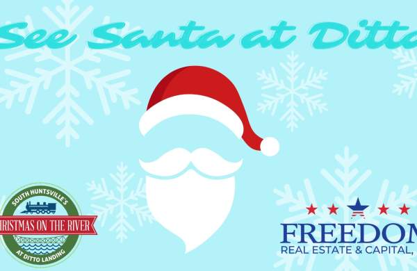 See Santa at Ditto Landing