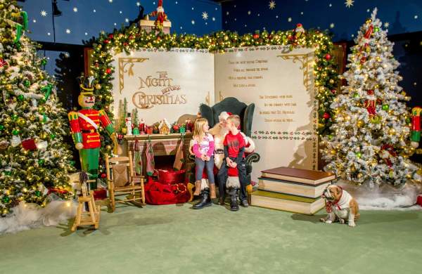 Santa Visits Bridge Street Town Centre