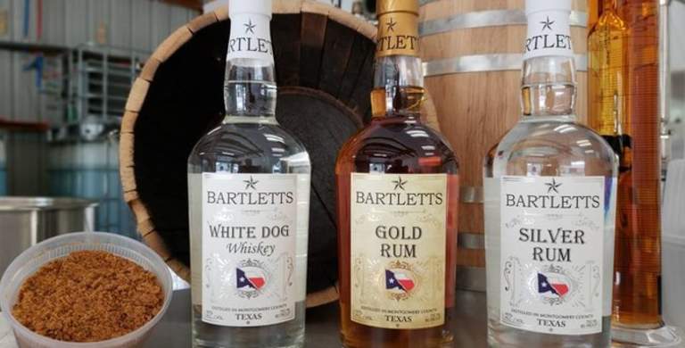 Bartlett's Distillery in Conroe