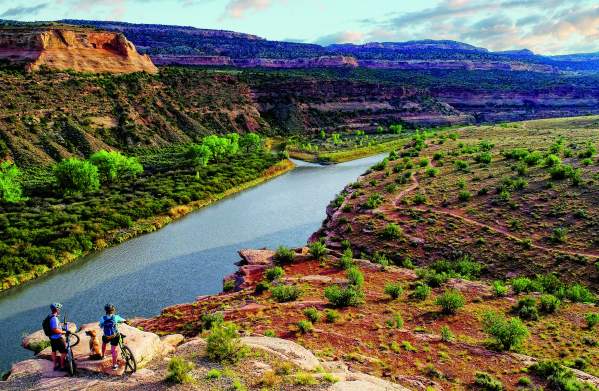 View of a river in Grand Junction