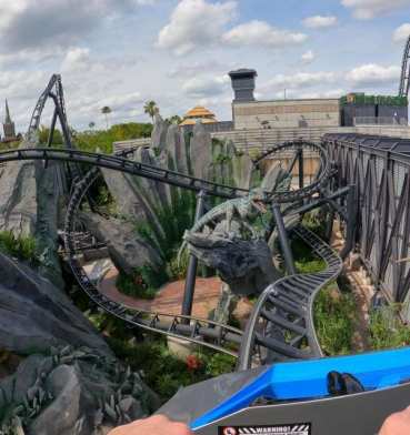 Behind the Scenes on the Harry Potter ride at Universal's Islands