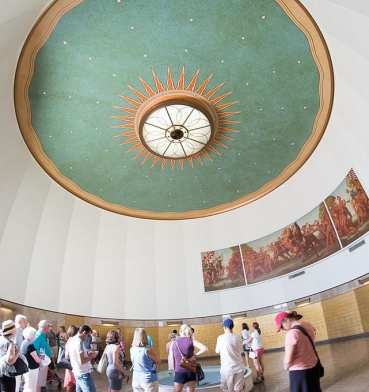 Interior of the Miami Beach post office