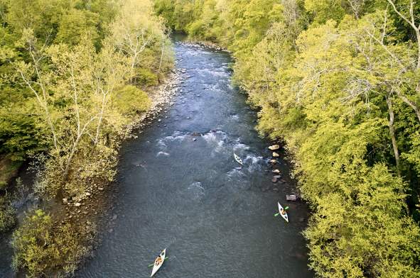 Kayaking on Potomac