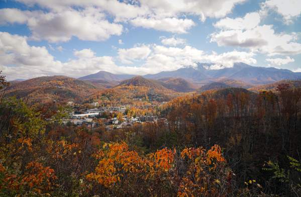 Gatlinburg in fall