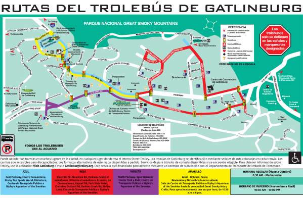 2026 spanish trolley map