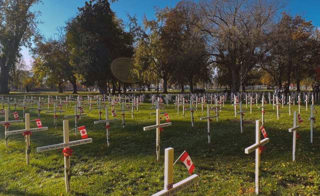Field of Crosses, City Park