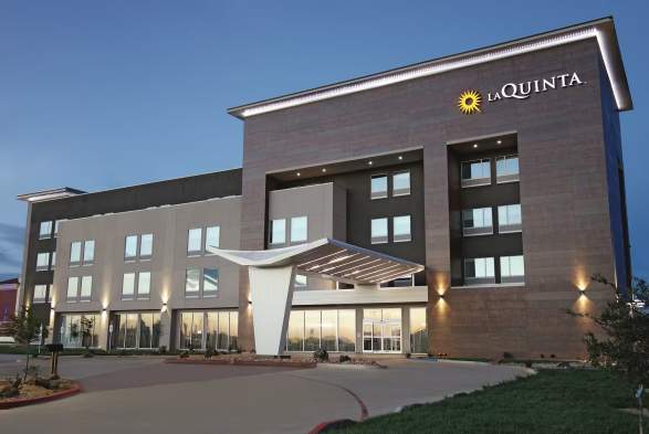 Exterior shot of the la quinta