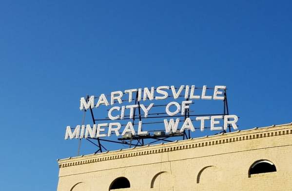 The Sign: Martinsville, City of Mineral Water