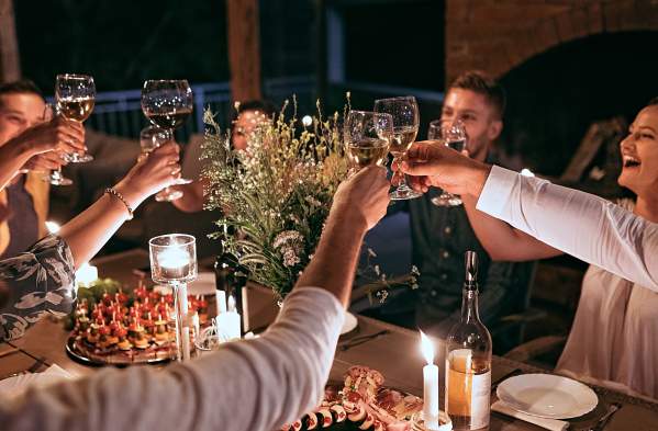 Group Dining Events Meeting Celebration Restaurant Food Drinks