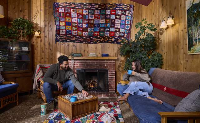 Cozy Fall Lodges & Cabins