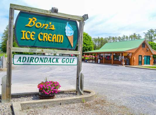 Bon's Ice Cream & Adirondack Golf