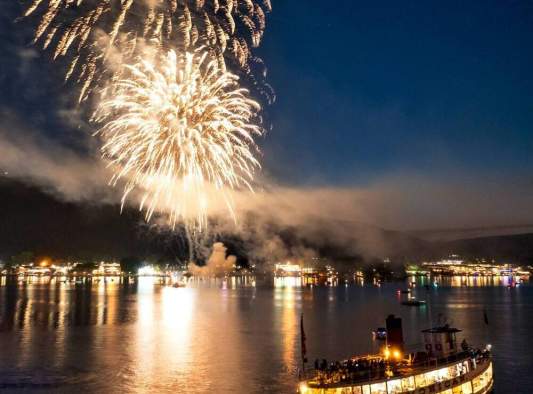 Lake George Steamboat July Fourth Fireworks Cruises