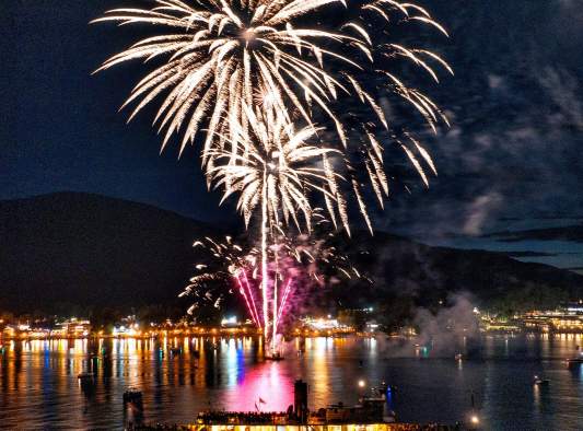 Lake George Steamboat Company Fireworks Cruise