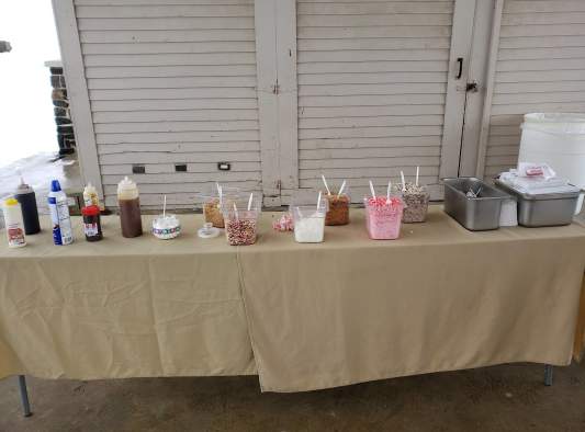 Souvenir Mug & Hot Chocolate Topping Bar