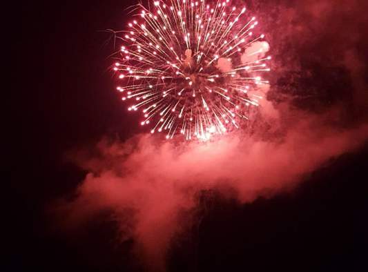 Lake George Thursday Night Fireworks