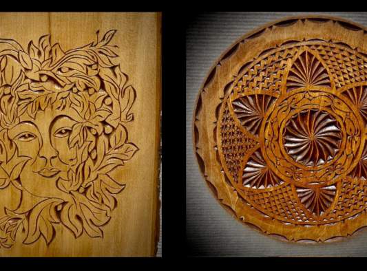 Chip Carvings of Dennis Wilson
