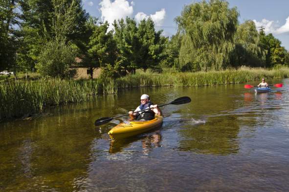 Paddle your way through the gorgeous Plover River in the Stevens Point Area.