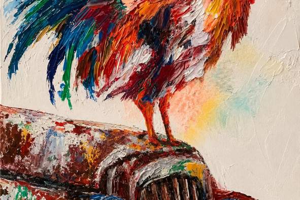 CANCELLED: Painting with Renee Denise: Rooster Hank on a Tank