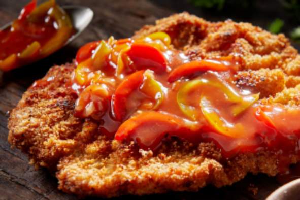 Italian Agrodolce Sauce + Pork Schnitzel Cooking Class