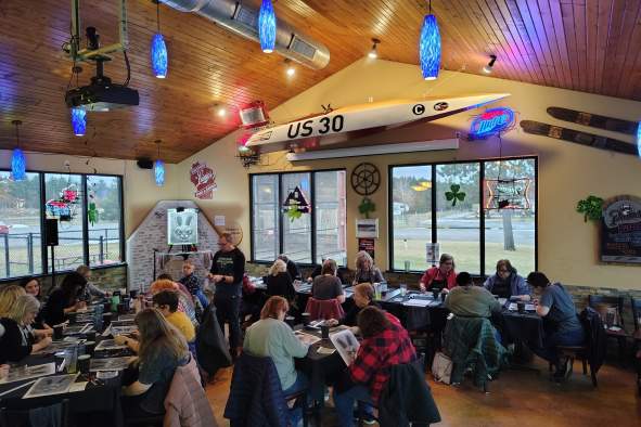 Paint & Sip at Bullheads