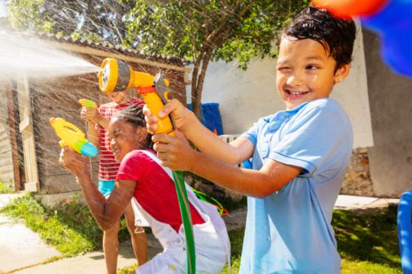 The Great Water Balloon Fight