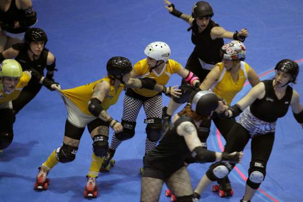 Mid-State Roller Derby Game