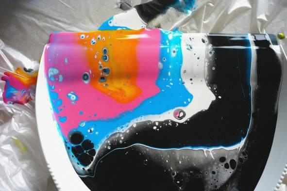 Acrylic Pour Dip Class