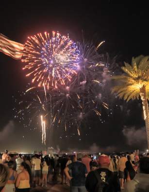 Labor Day Fireworks Image