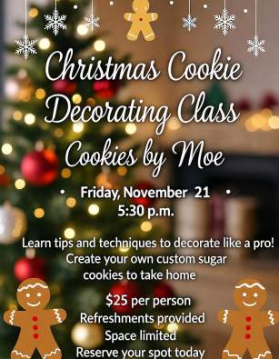 Christmas Cookie Decorating Class