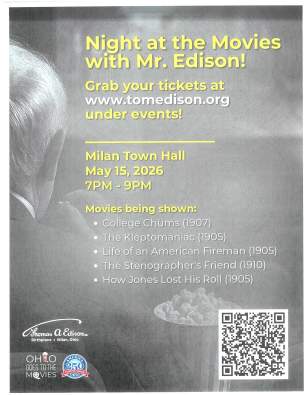 Night At The Movies With Mr. Edison!
