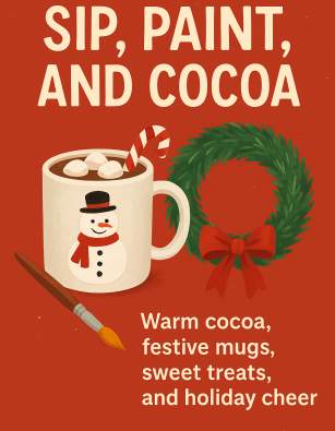 Sip, Paint, and Cocoa