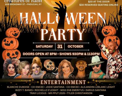 DV8 Halloween Party