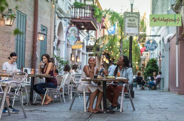 Outdoor Dining in New Orleans