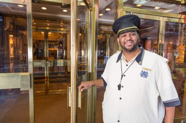 Bellman at Hotel Monteleone