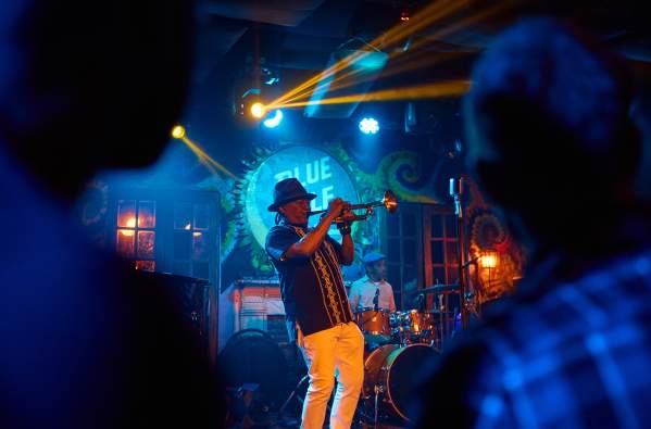 Kermit Ruffins Performing at Blue Nile on Frenchmen Street in New Orleans