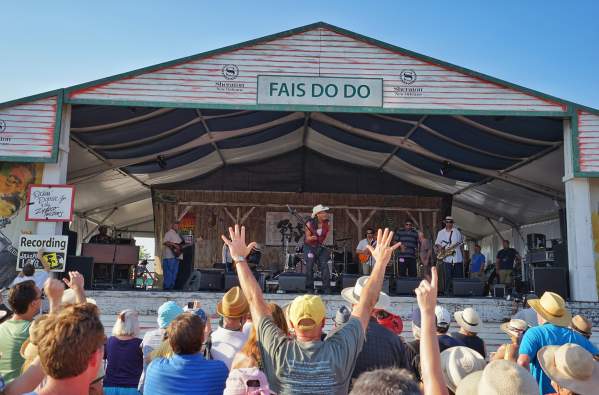 Rockin Dopsie & The Zydeco Twisters - Sheraton New Orleans Fais Do Do Stage - New Orleans Jazz & Heritage Festival 2015
