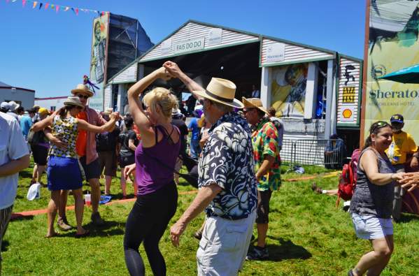 Fais Do Do dancers - Jazz Fest 2016