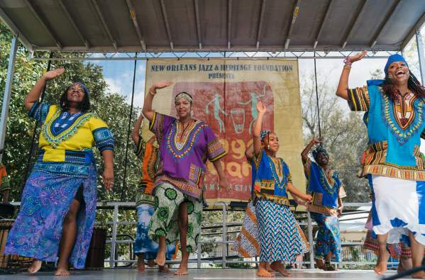 N'Fungola Sibo Dance Theater - Congo Square New World Rhythms Fest 2017
