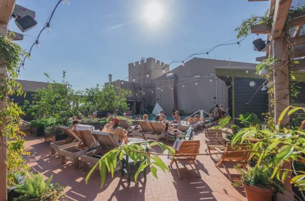 Rooftop Bar and Pool - The Barnett New Orleans