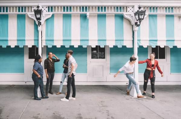 Friends outside of Commander's Palace