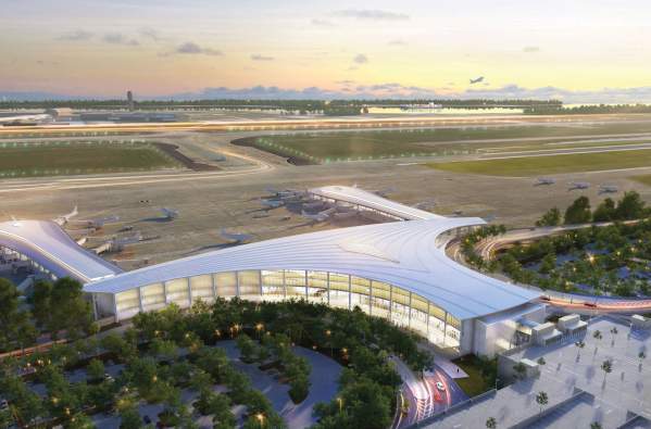 The New Louis Armstrong International Airport (Rendering)