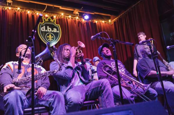 Treme Brass Band at d.b.a.