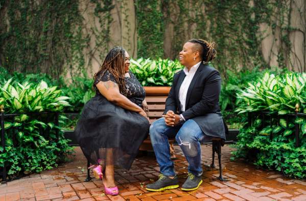 LGBT Couple Enjoying New Orleans