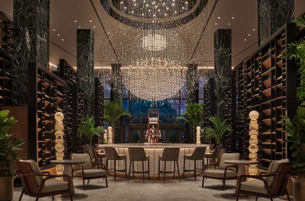 Chandelier Bar at Four Seasons Hotel New Orleans