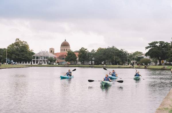 Kayaking on Bayou St.
